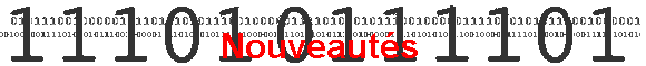 Nouveaut�s